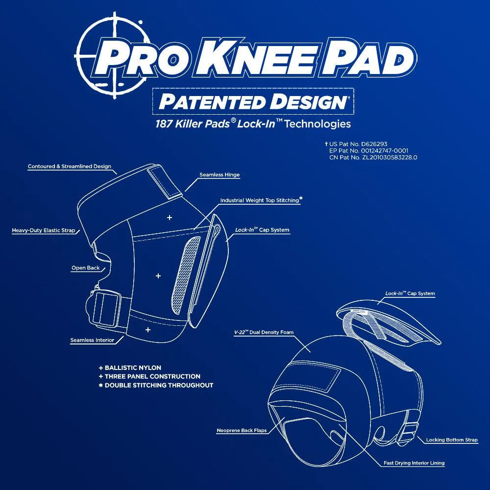 187 Killer Pads - Pro Knee Pads