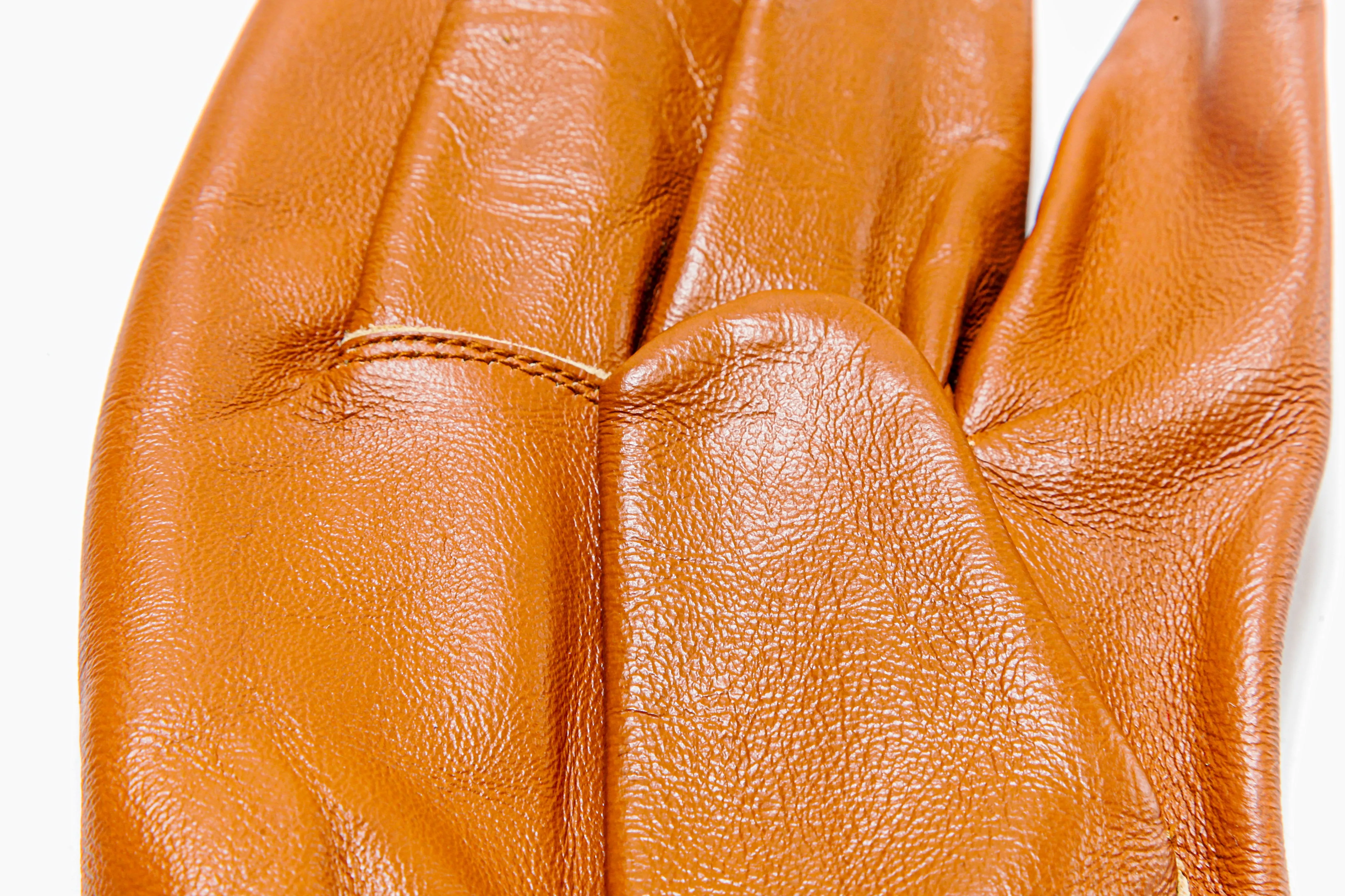 1990s Marlboro Vintage Leather Gloves