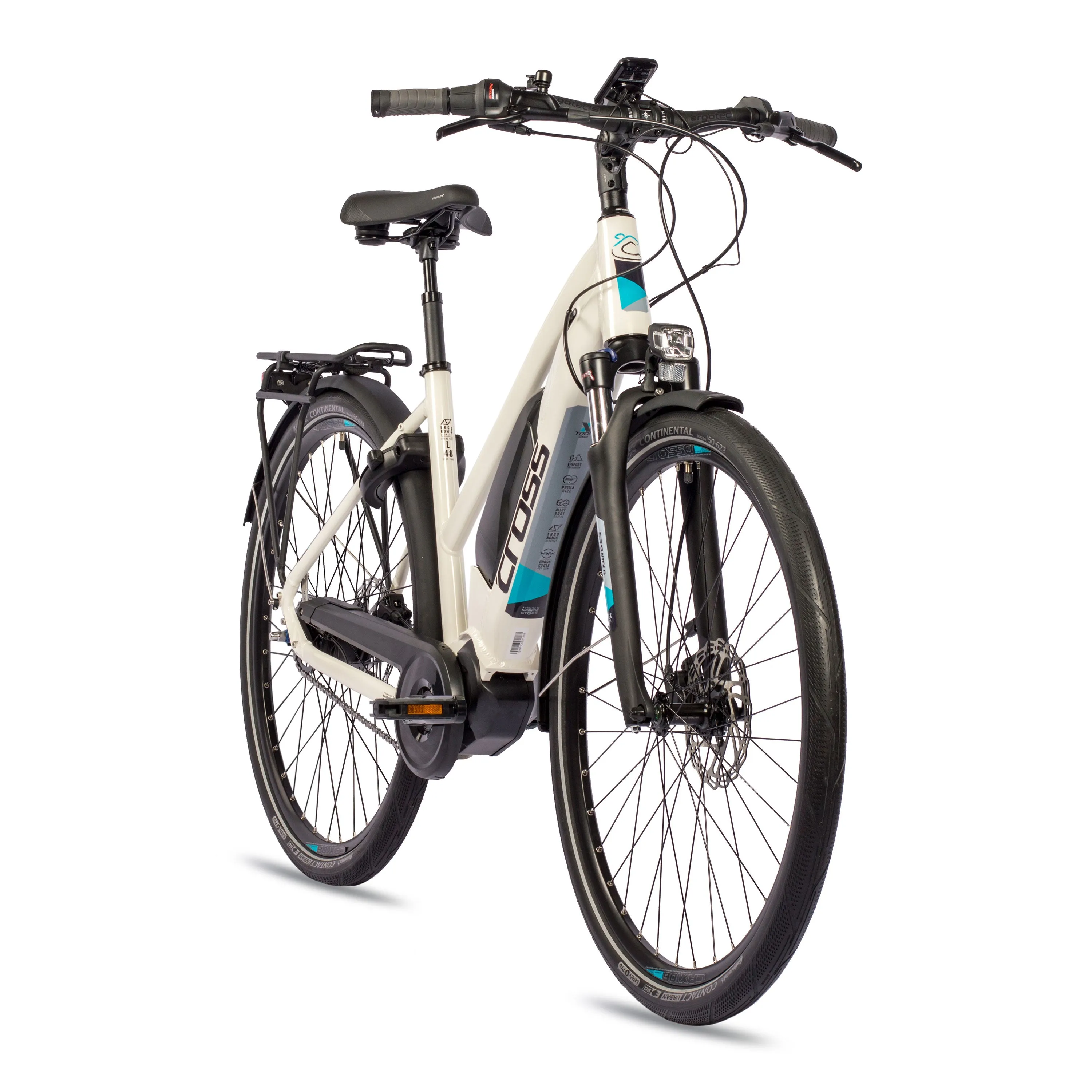 28 Zoll E-Bike Damen City Fahrrad X-Tron SR2 SHIMANO STеPS E-5000 418Wh 5 GANG SHIMANO NEXUS INTER 5