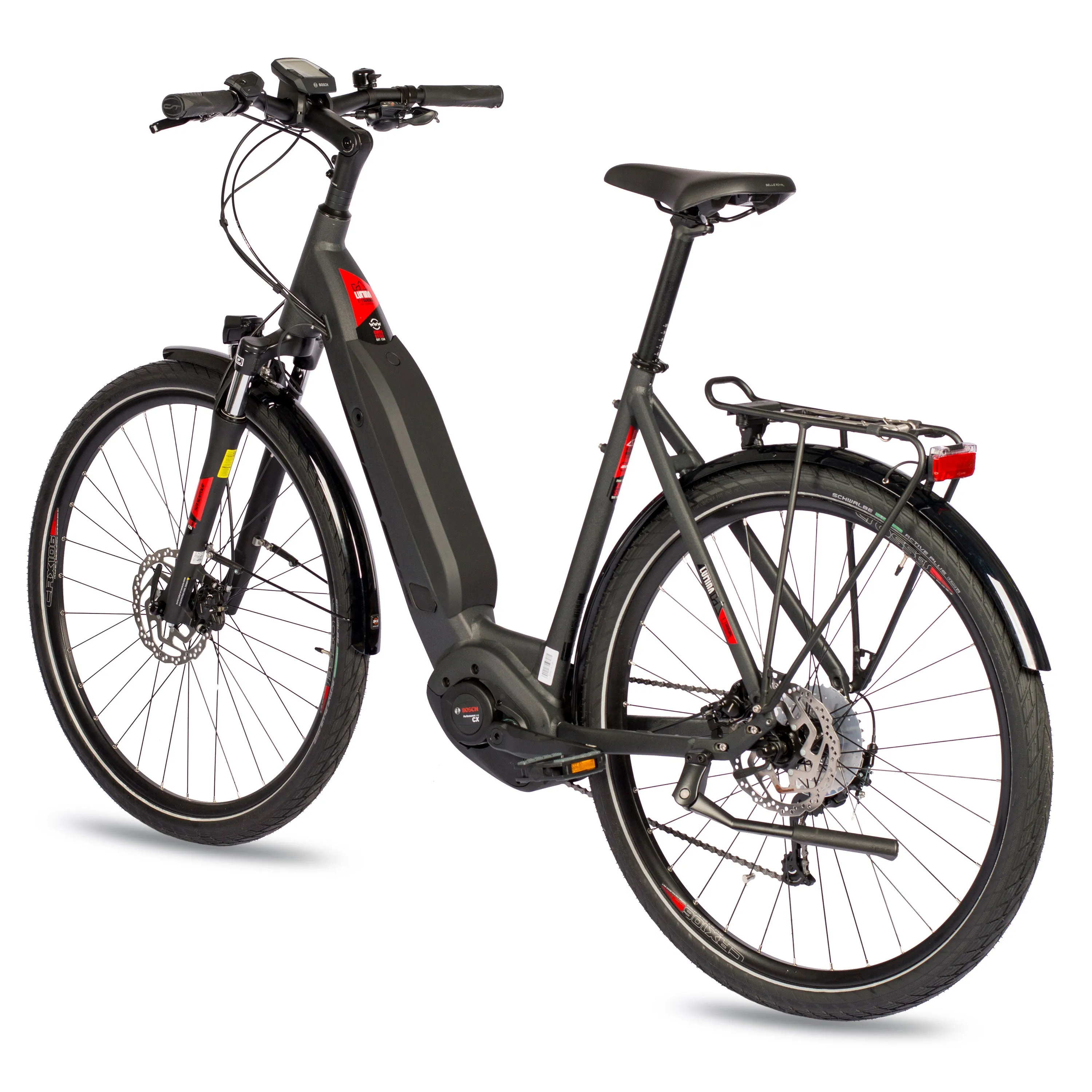 28 Zoll E-Bike Trekking Bike LUMINA LS WAVE BOSCH PERFORMANCE LINE CX GEN4 500Wh 9s SHIMANO ALIVIO