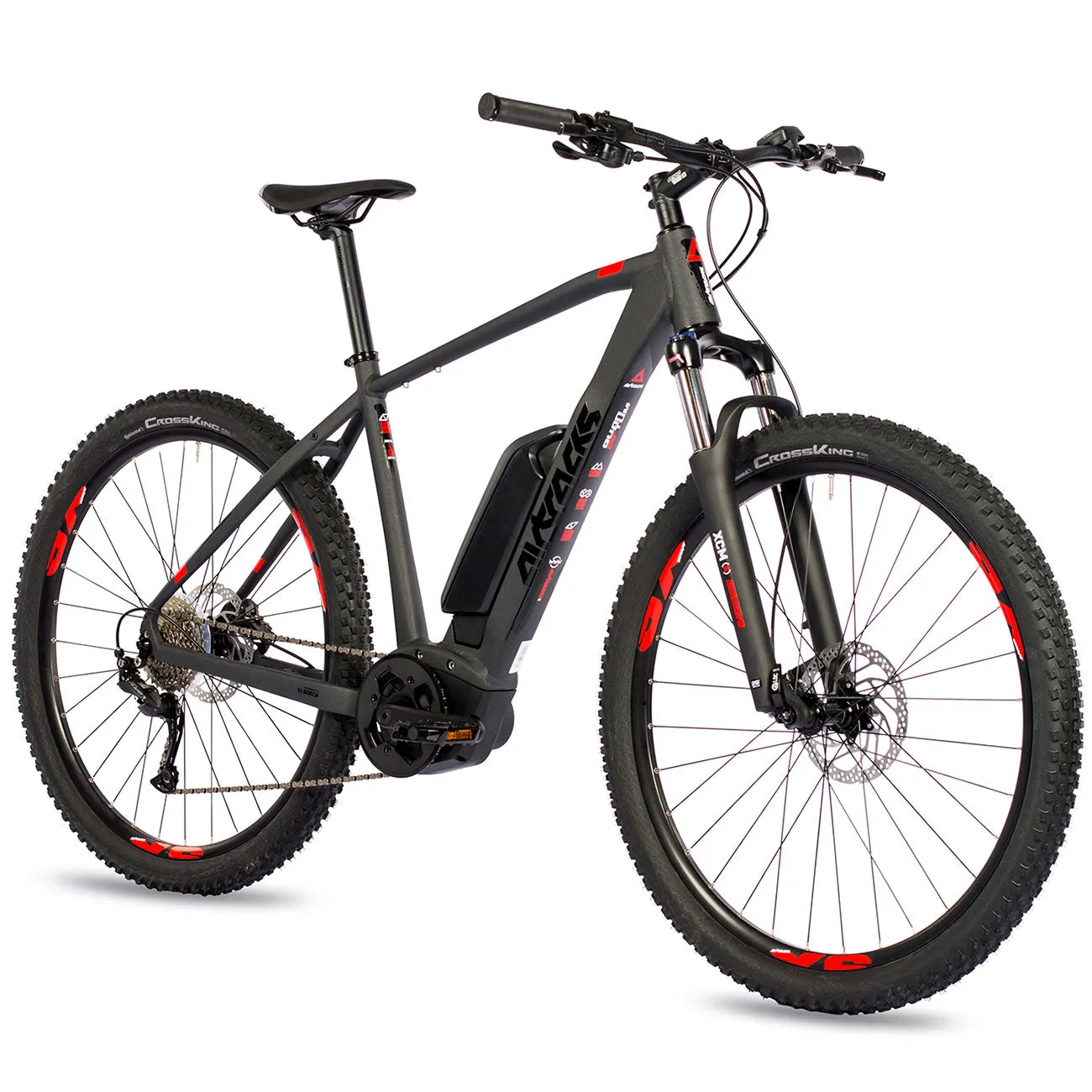 29 Zoll E-Bike Herren MTB Mountainbike QUANTUM BOSCH Performance Line 500Wh 9s SHIMANO ALIVIO