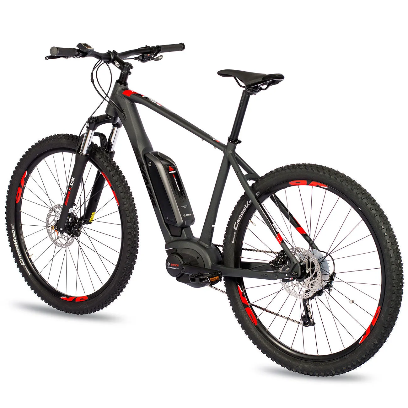 29 Zoll E-Bike Herren MTB Mountainbike QUANTUM BOSCH Performance Line 500Wh 9s SHIMANO ALIVIO