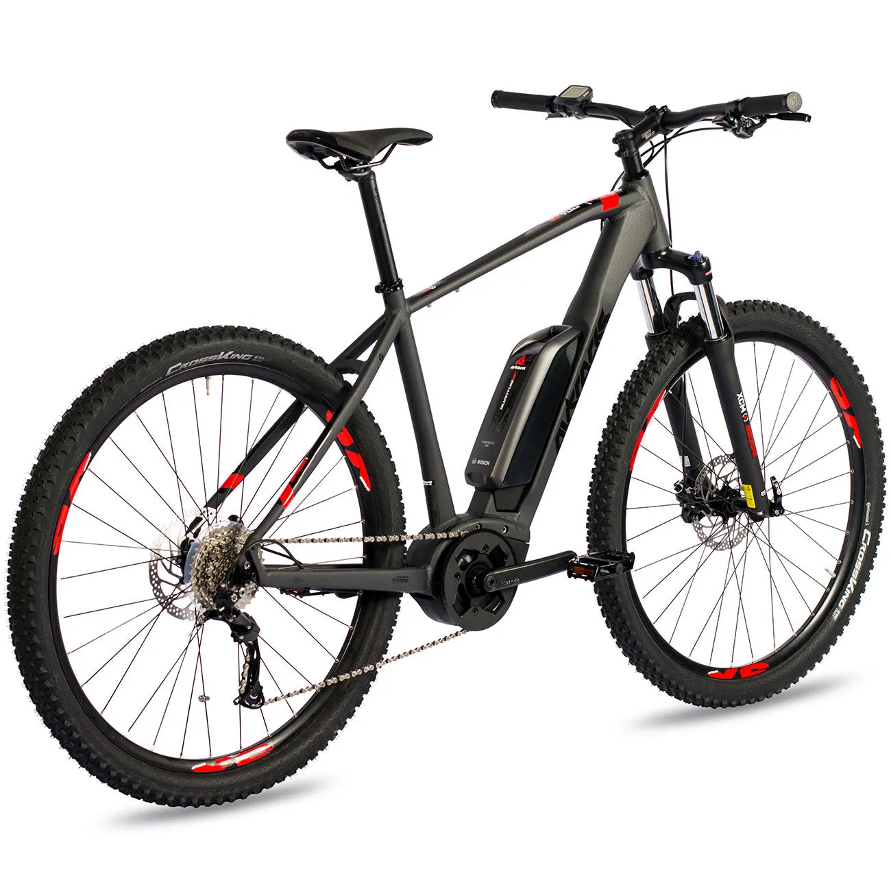 29 Zoll E-Bike Herren MTB Mountainbike QUANTUM BOSCH Performance Line 500Wh 9s SHIMANO ALIVIO