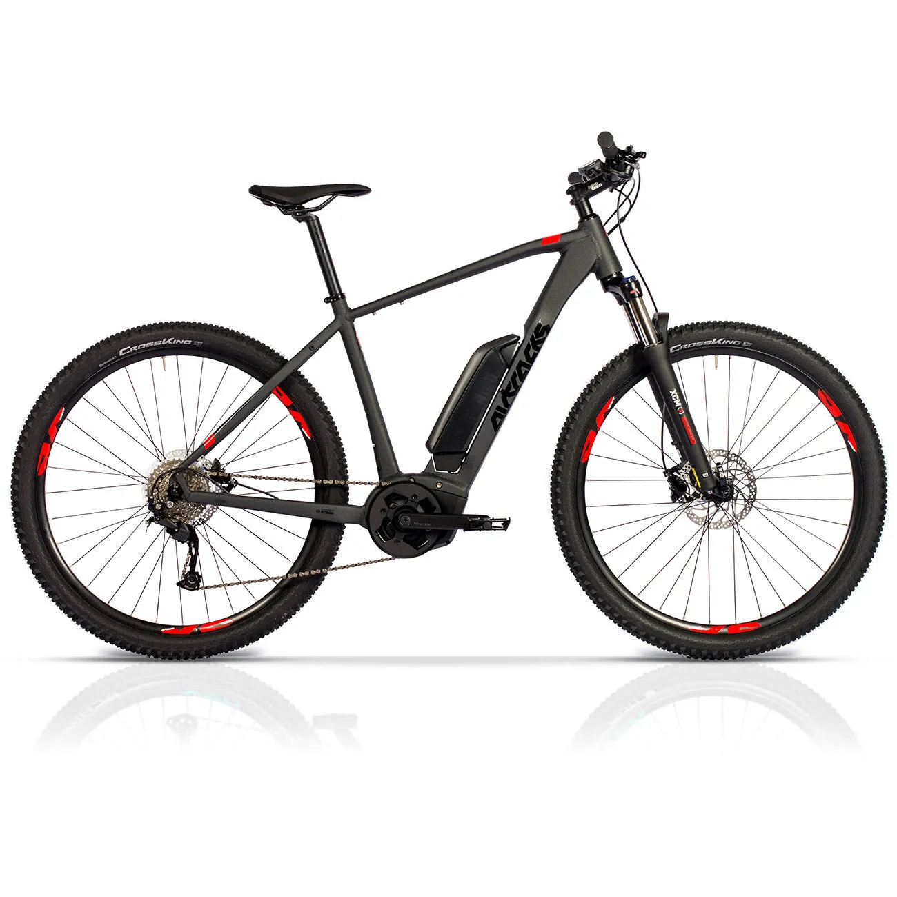 29 Zoll E-Bike Herren MTB Mountainbike QUANTUM BOSCH Performance Line 500Wh 9s SHIMANO ALIVIO