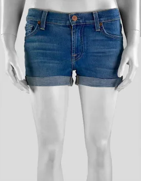 7 For All Mankind Denim Shorts 24 Waist