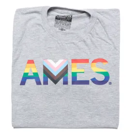 Ames Text Progress Pride Flag