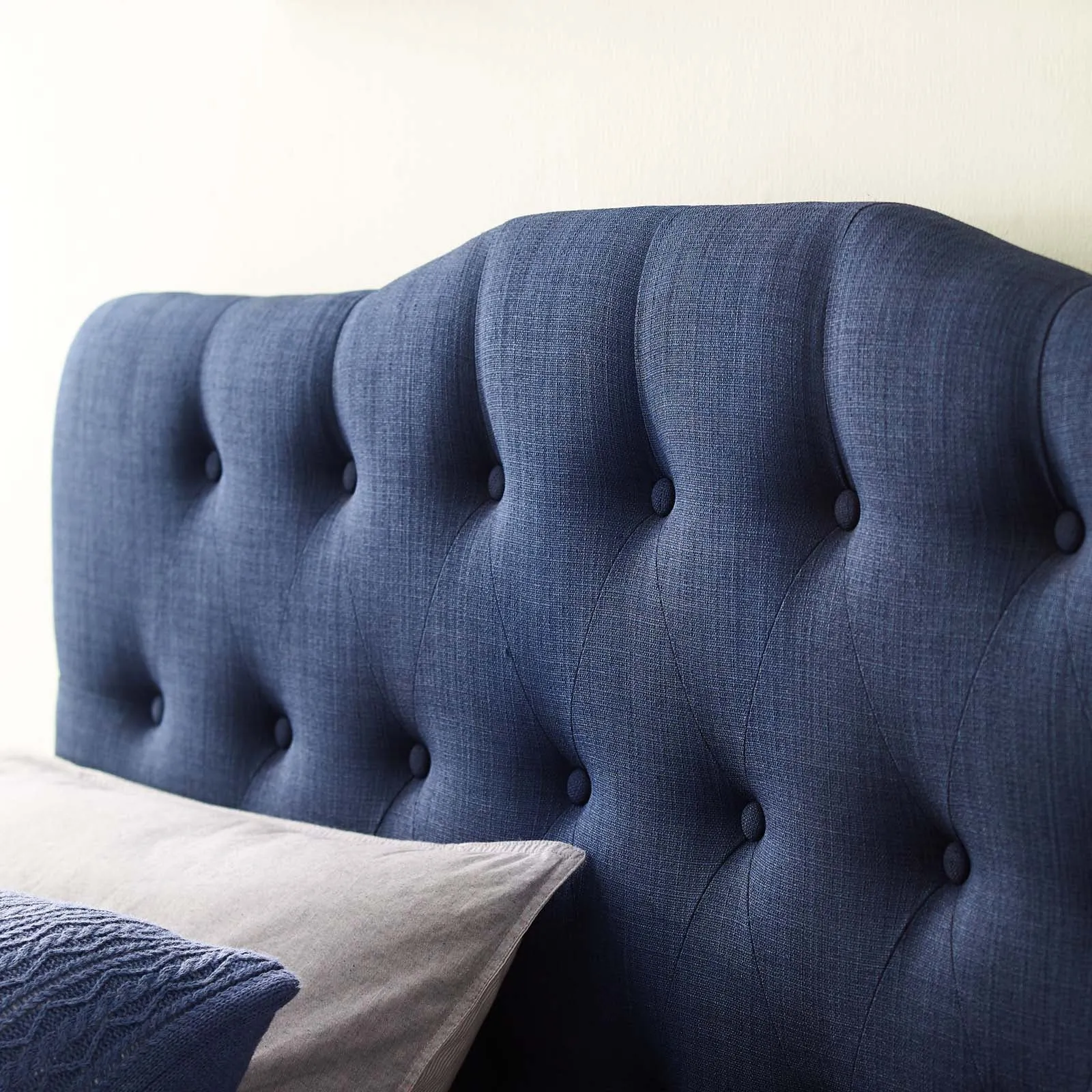 Annabel Upholstered Fabric Headboard by Modway