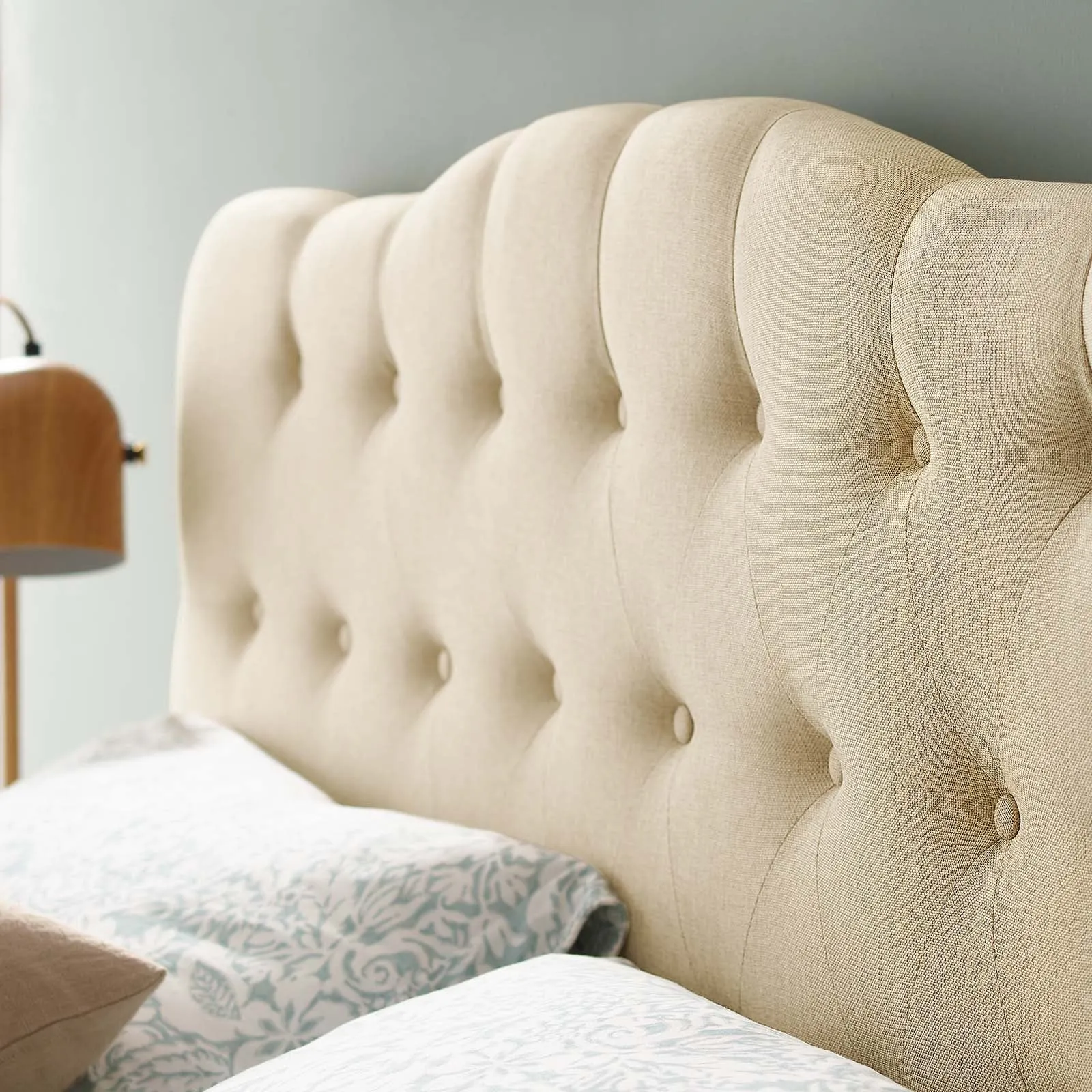 Annabel Upholstered Fabric Headboard by Modway