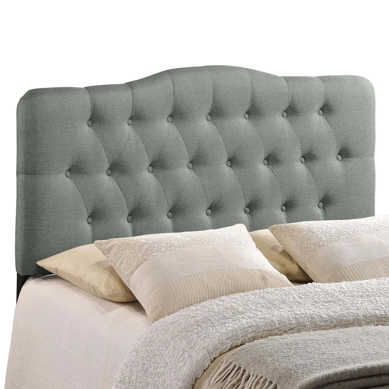 Annabel Upholstered Fabric Headboard by Modway