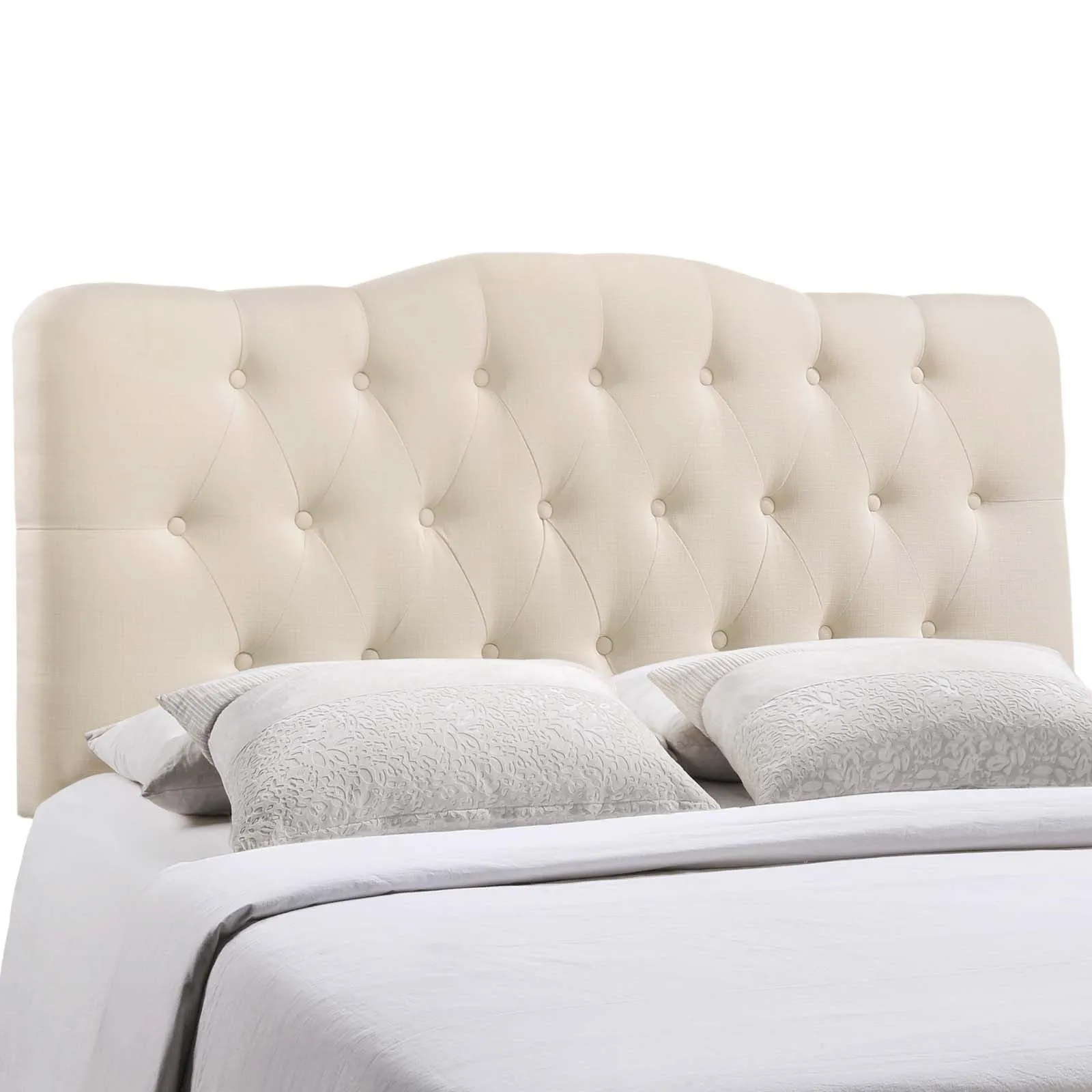 Annabel Upholstered Fabric Headboard by Modway