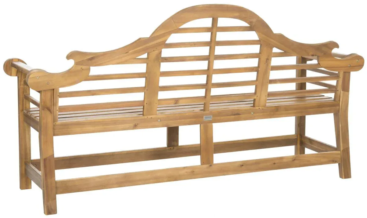 Arched Bench in Natural Finish