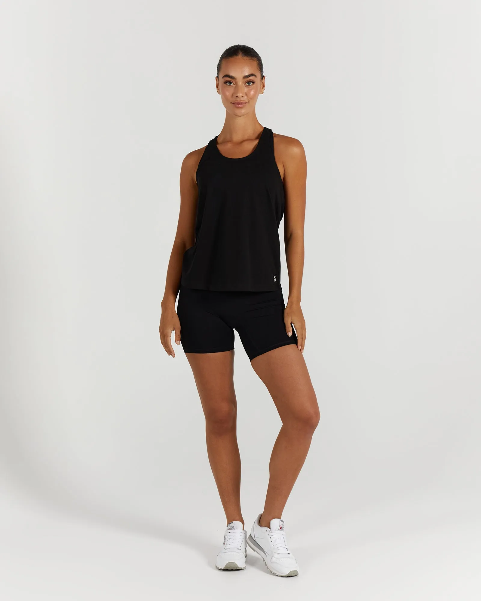 BASE RACER SINGLET - BLACK