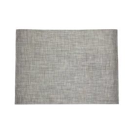 BASKETWEAVE 4' x 6' RUG, OYSTER