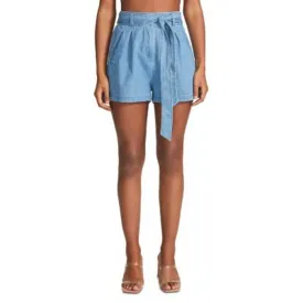 BB Dakota Ladies Light Wash Blue "Sunshine Toast" Denim Shorts, Size Large, NWT!