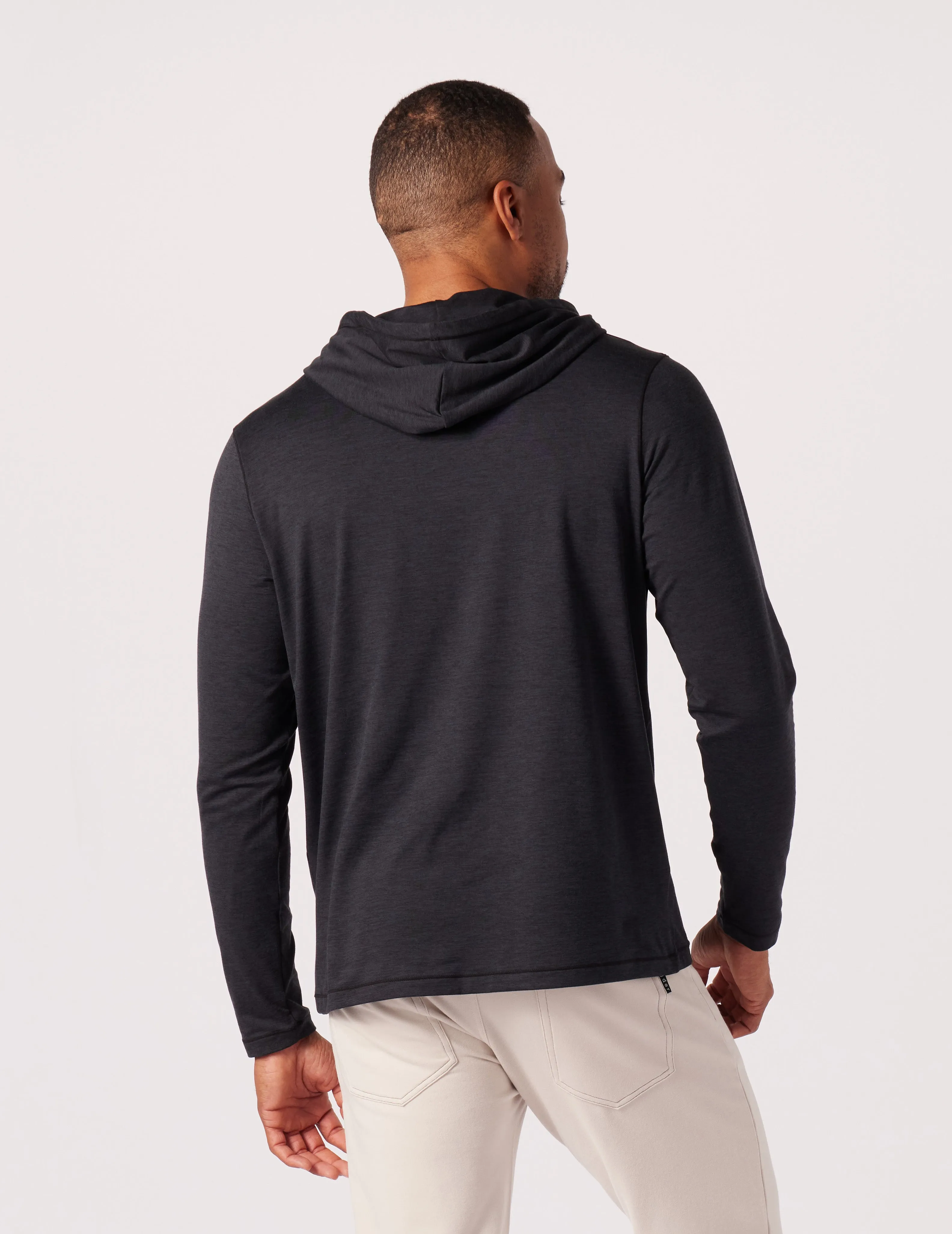 Bedford Hoodie: Black Marble