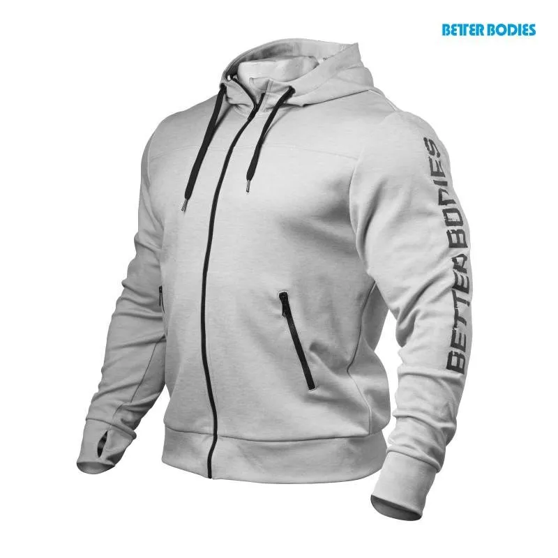 Better Bodies Men's Athletic Hood - Grey Melange