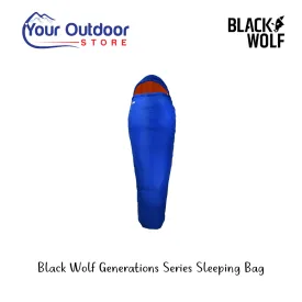 Black Wolf Generations Series Sleeping Bag