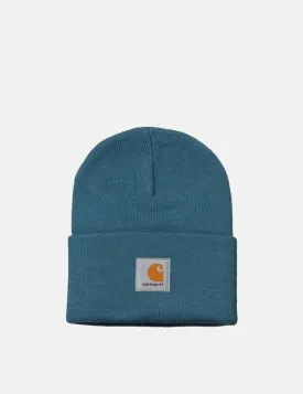 Carhartt-WIP Watch Cap Beanie Hat - Prussian Blue