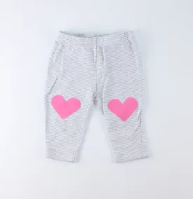 CARTERS HEART KNEE LEGGINGS 3M EUC