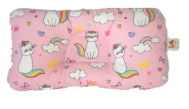 Cats in Pink -  Babycuddle Head Pillow