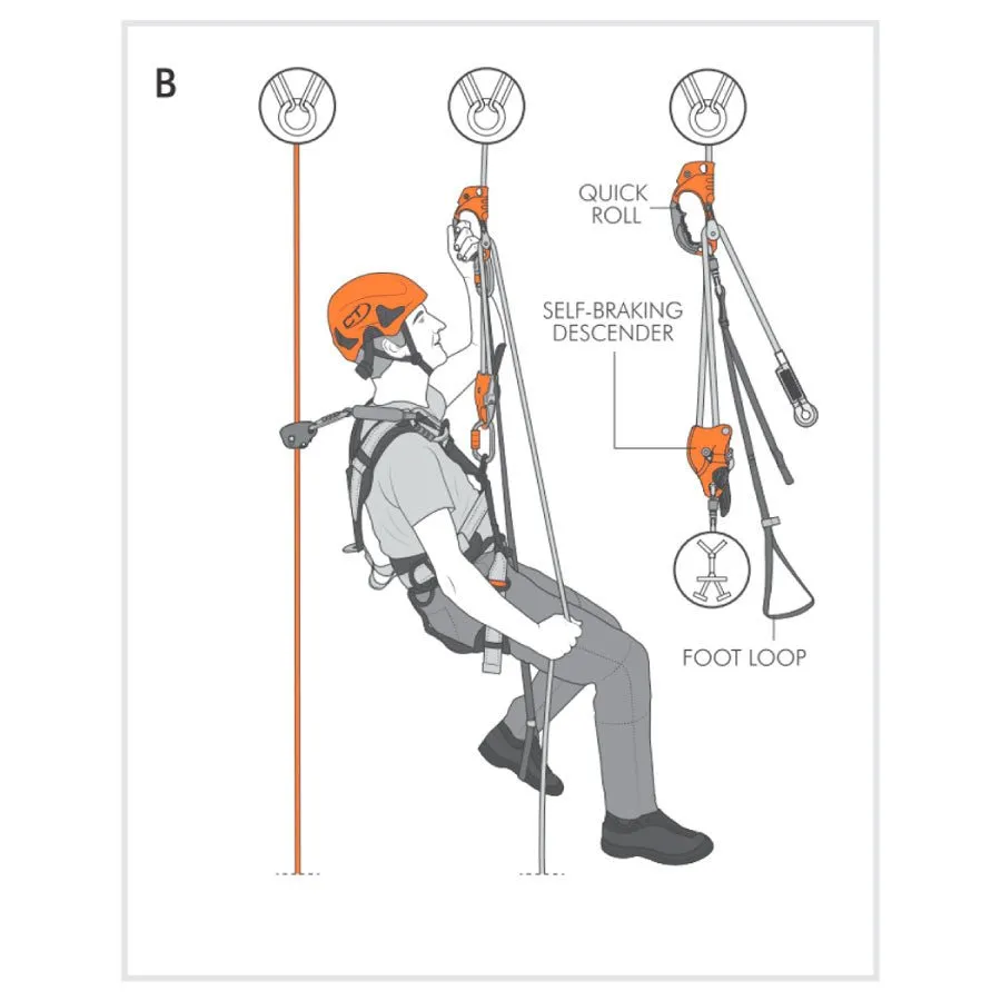 Climbing Technology Quick Roll Ascender