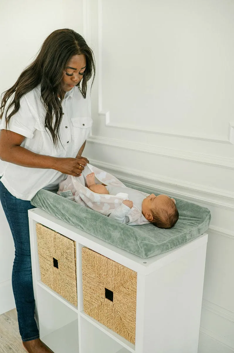 Clouds Wearable Minky Blanket