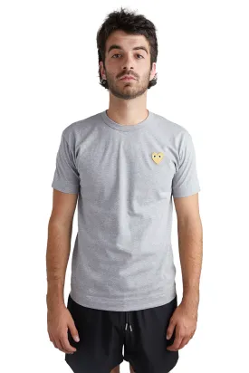 COMME des GARÇONS PLAY Gold Heart Tee 'Grey'