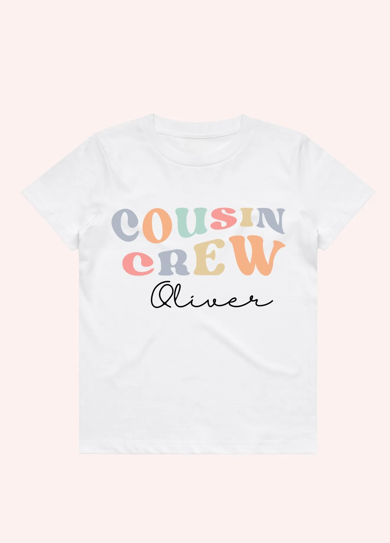 COUSIN CREW TEE - Personalised