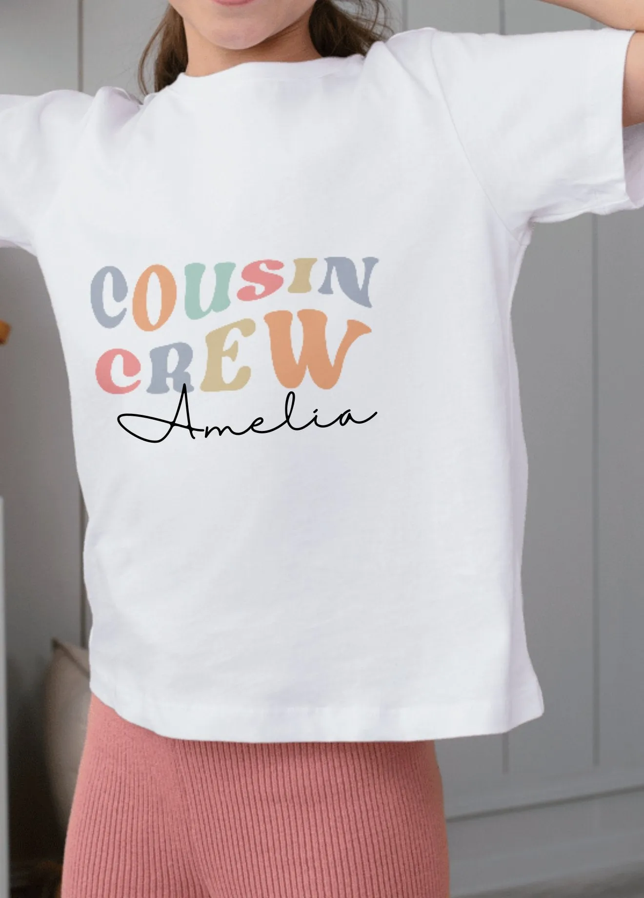 COUSIN CREW TEE - Personalised