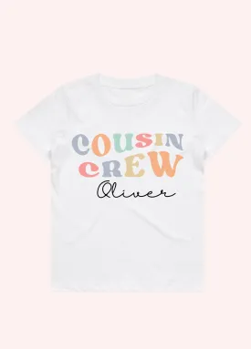 COUSIN CREW TEE - Personalised