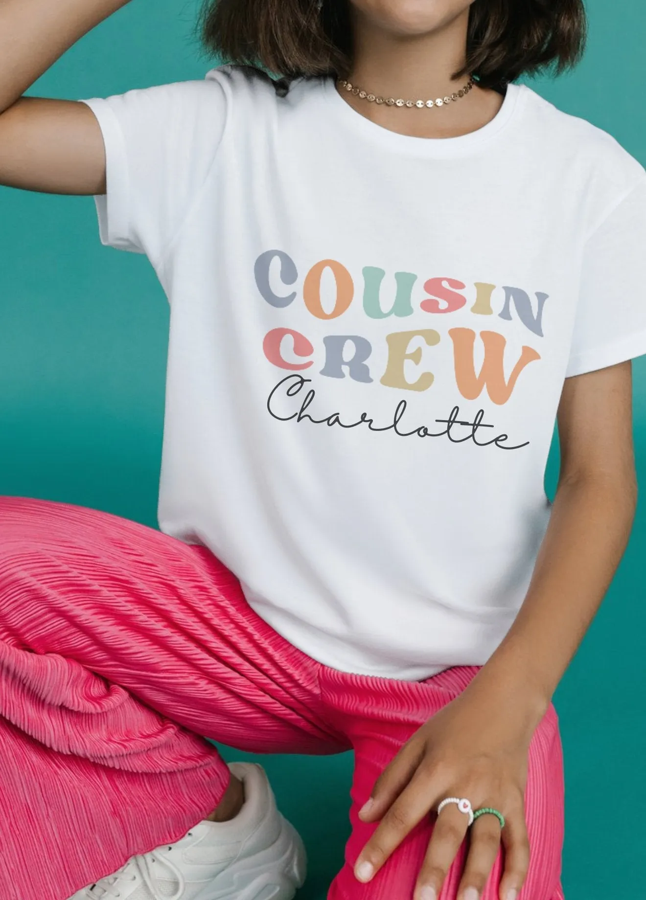 COUSIN CREW TEE - Personalised