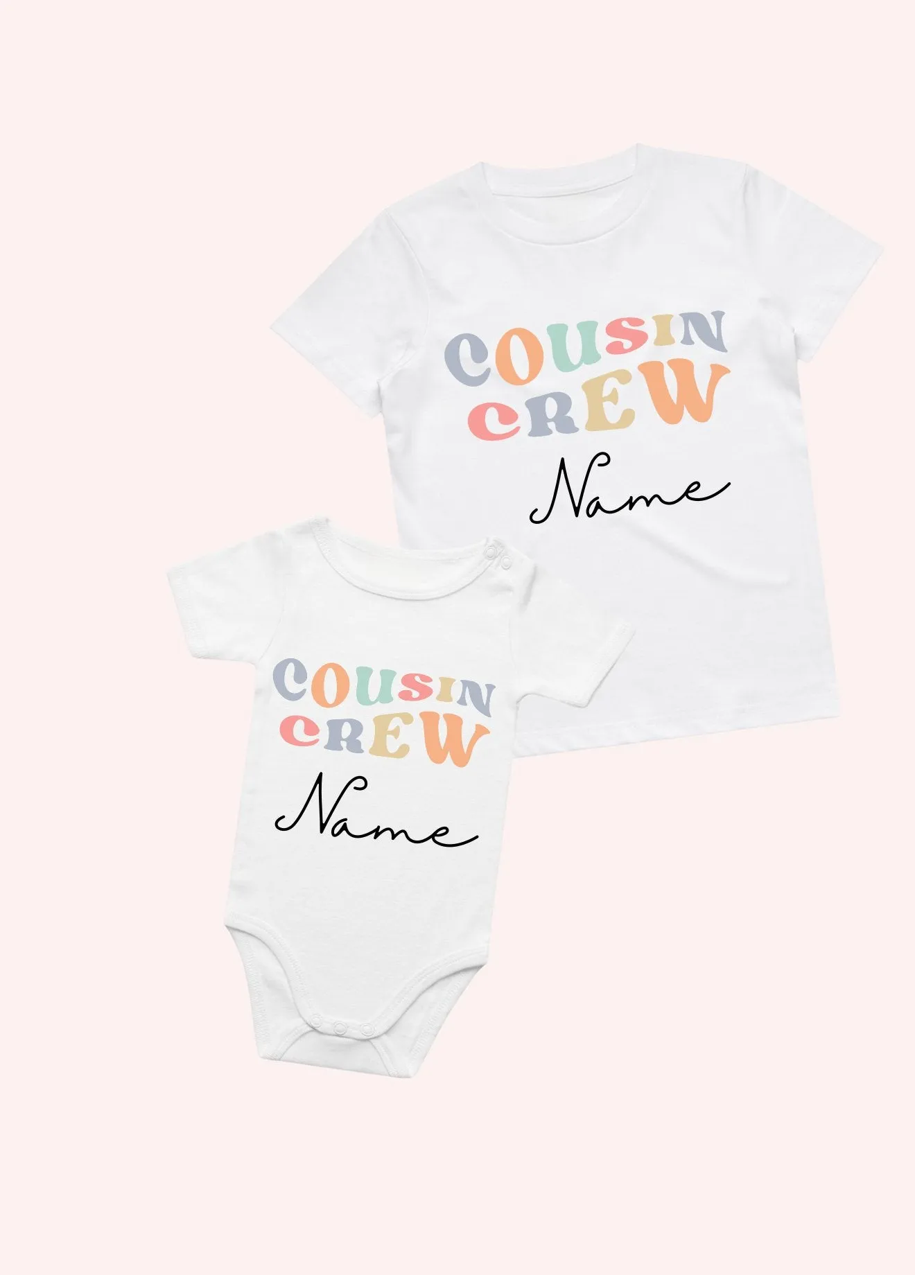 COUSIN CREW TEE - Personalised