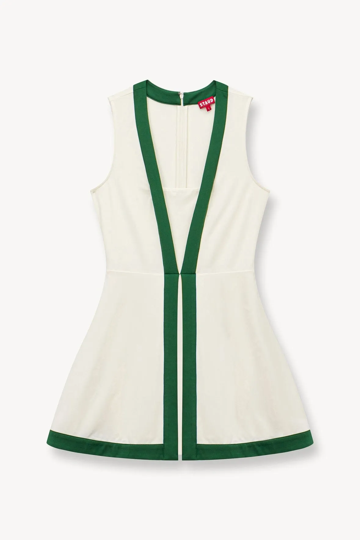 CROSS-COURT DRESS | IVORY COURT GREEN