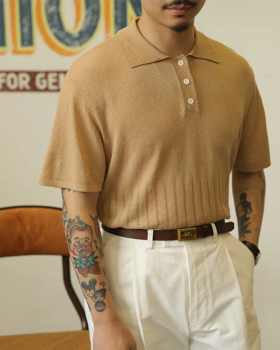 Cutaway Collar Polo Shirt