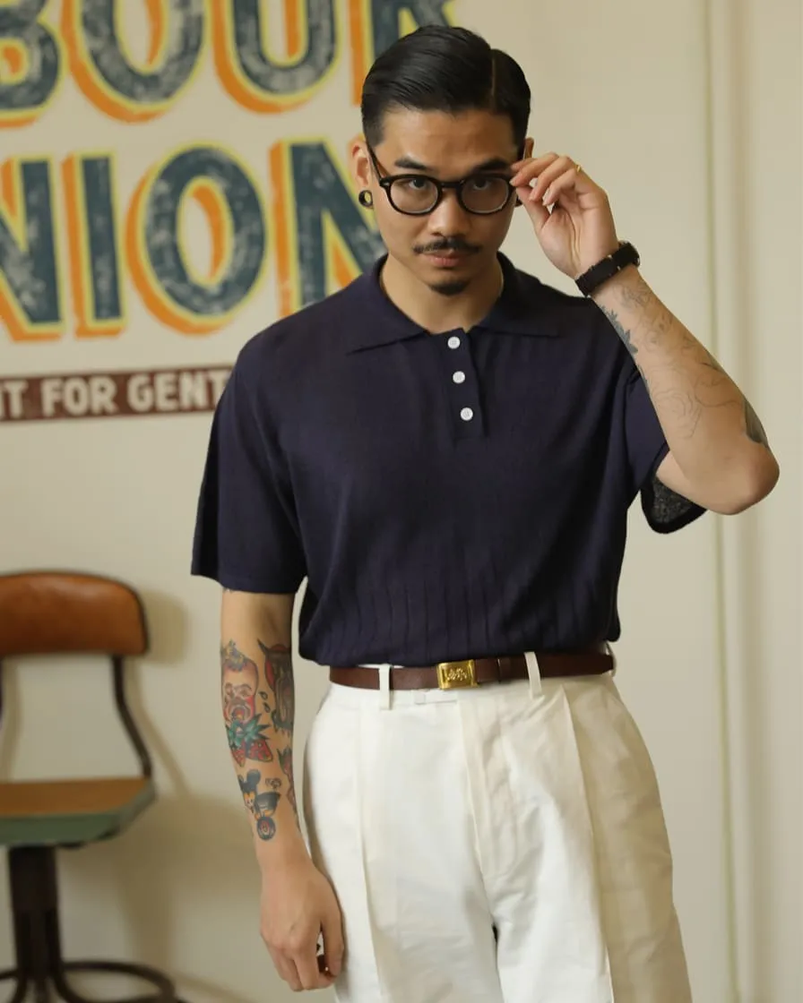 Cutaway Collar Polo Shirt