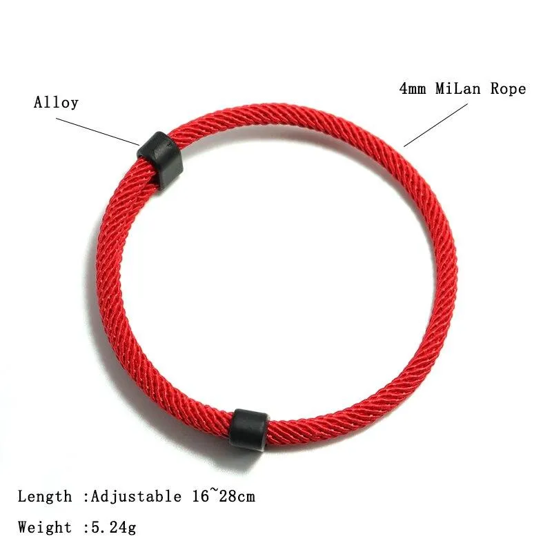 Delhi Meditation Rope Bracelet