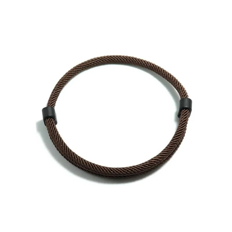 Delhi Meditation Rope Bracelet