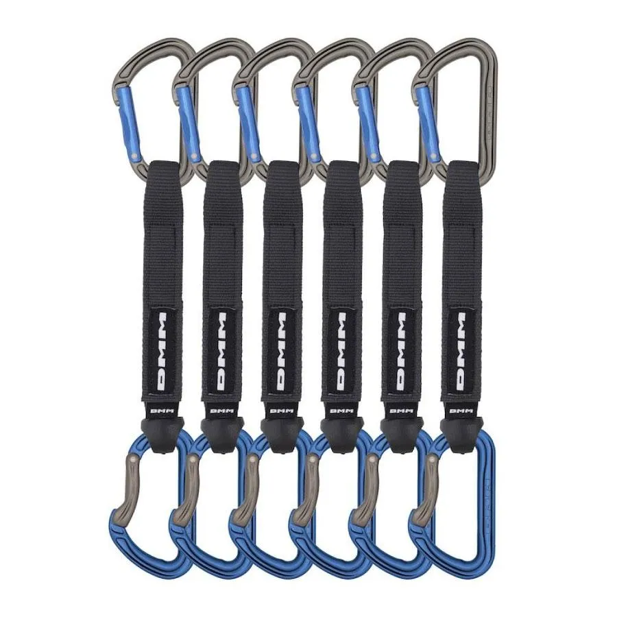 DMM Shadow Climbing Quickdraw 18cm - 6 Pack