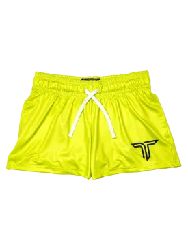 Essential Women's Gym Short (3" Inseam) - Acid Green