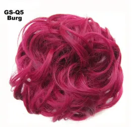 Europe, Japan, and South Korea popular hair bun fluffy natural drawstring curly hair ball head hair ring hair set female hair accessories chemical fiber hair