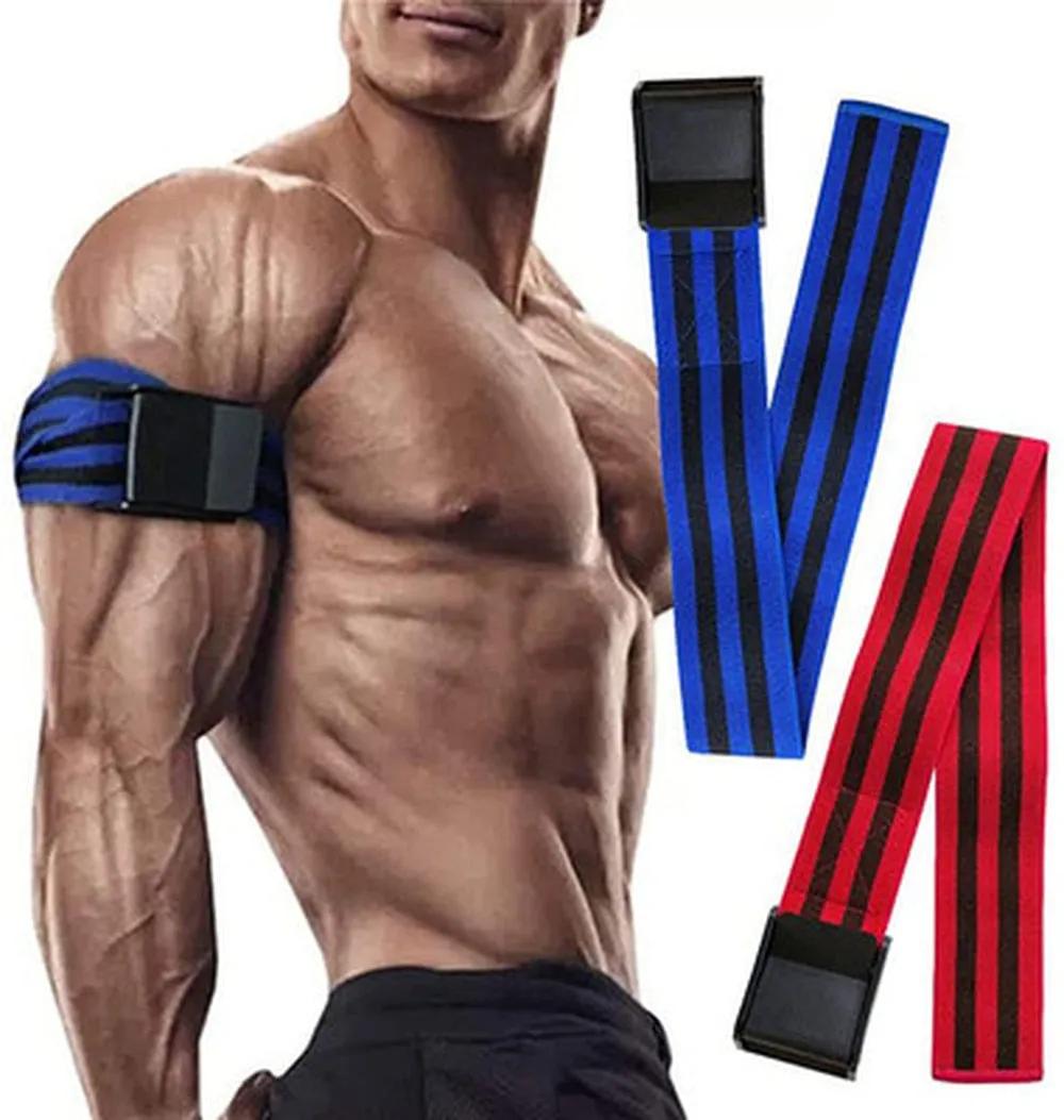 Fitness Gym Equipment Musculation BFR Occlusion Bands Bodybuilding Weightlifting Wrap for Biceps Blood Flow Restriction Training