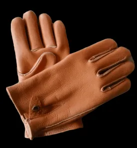 Geier Gloves 748 Genuine American Bison Leather Heavyweight Work Gloves (Made in USA)