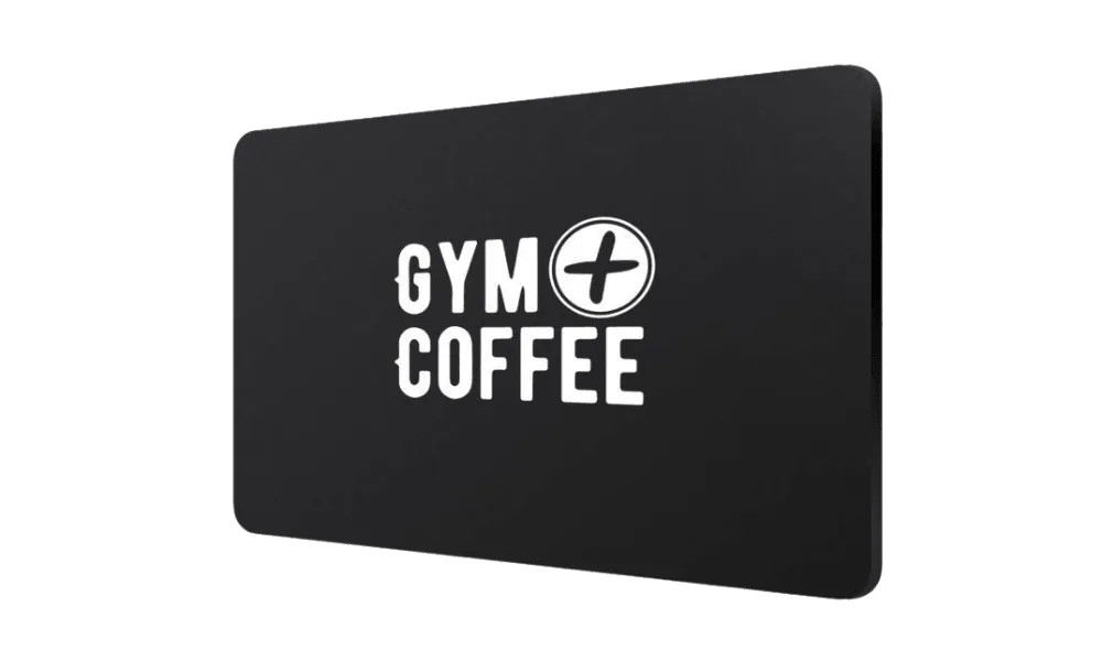 Gym Coffee Gift Card