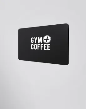 Gym Coffee Gift Card