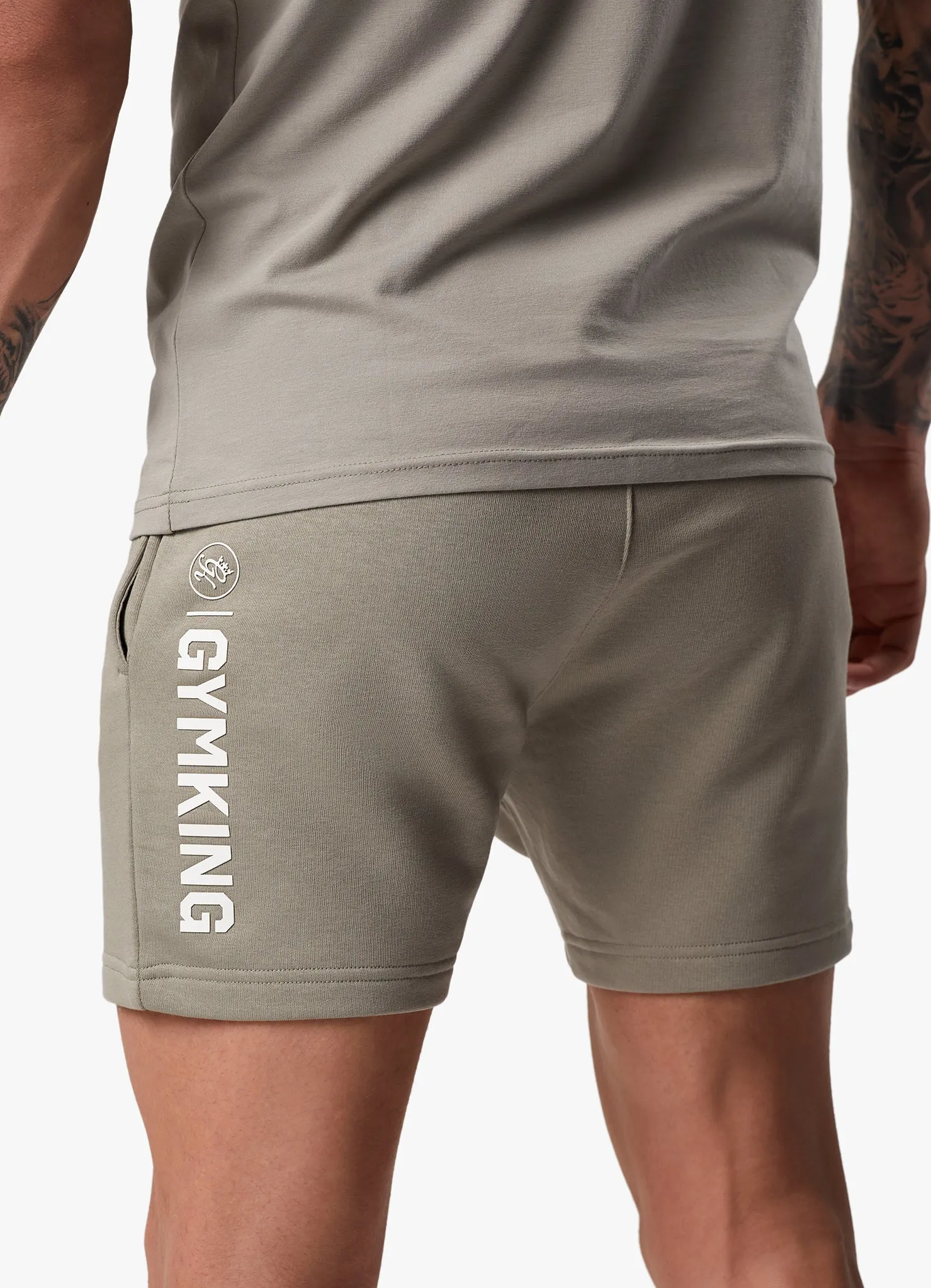 Gym King Aventus Short - Taupe