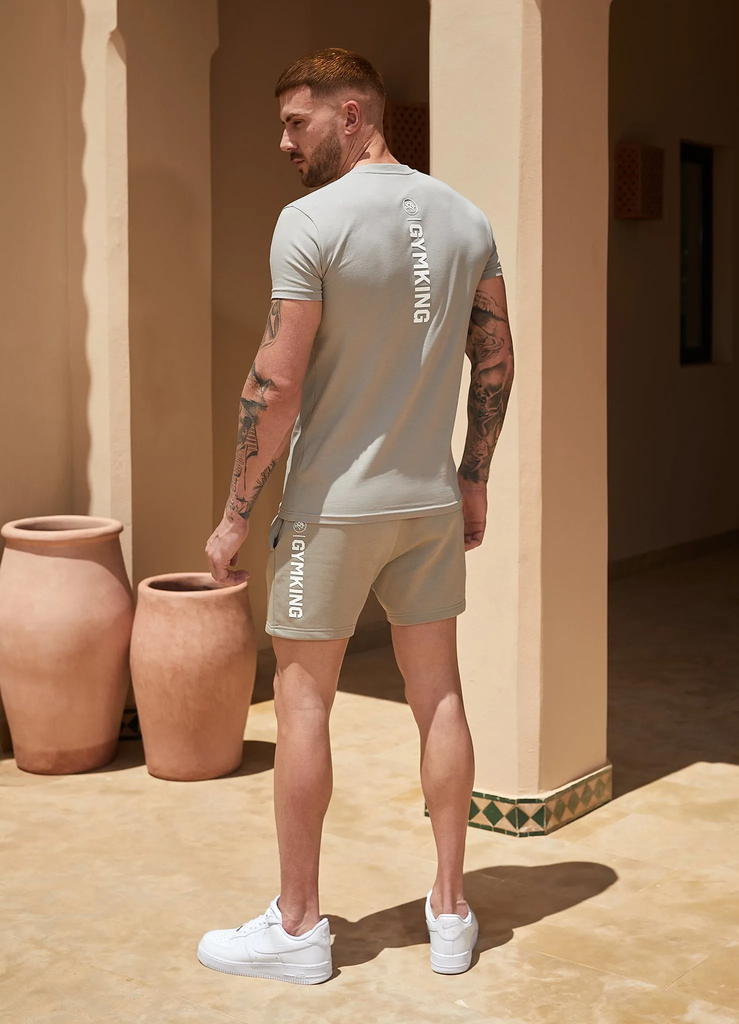 Gym King Aventus Short - Taupe