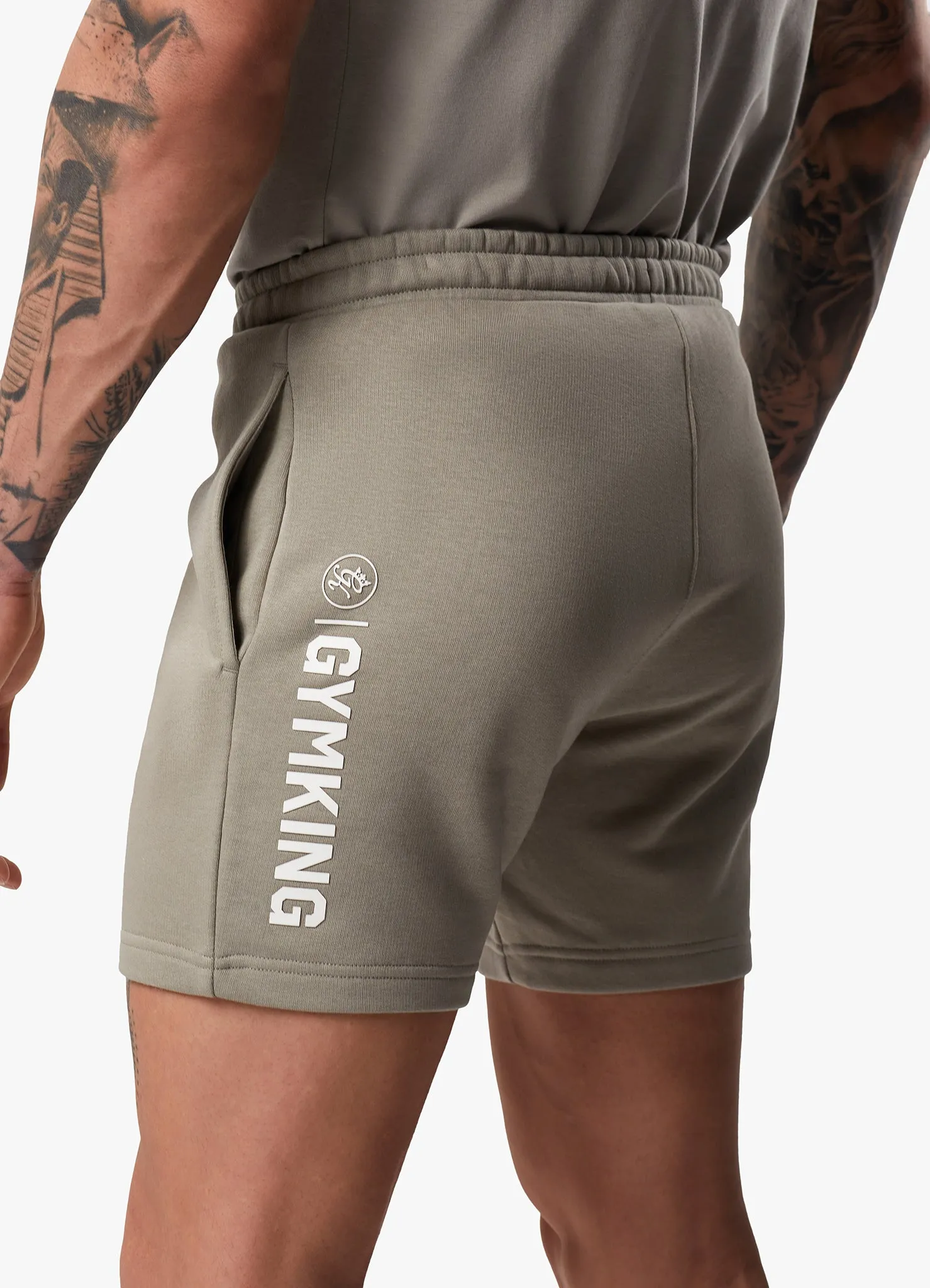 Gym King Aventus Short - Taupe