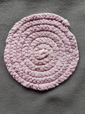 Handmade Coaster Dusky Pink