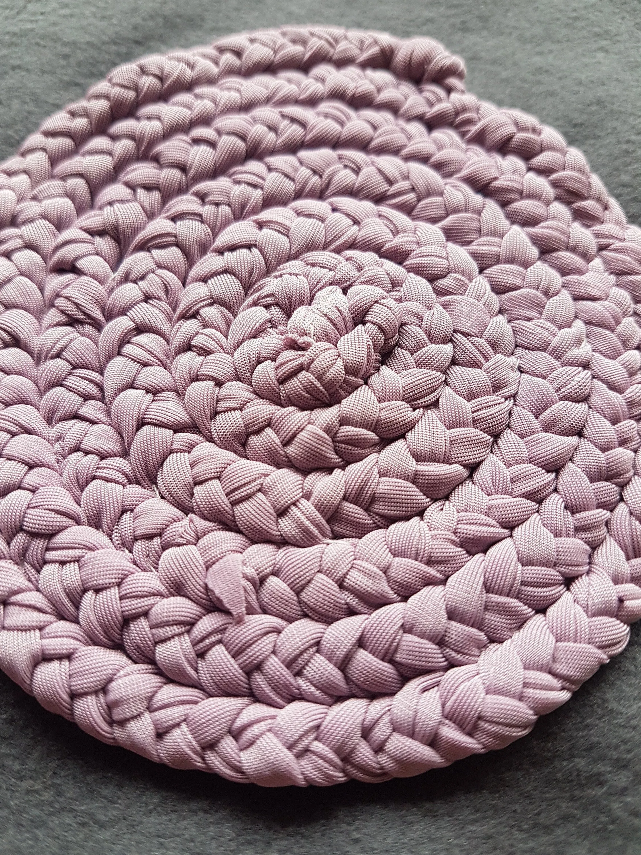 Handmade Coaster Dusky Pink