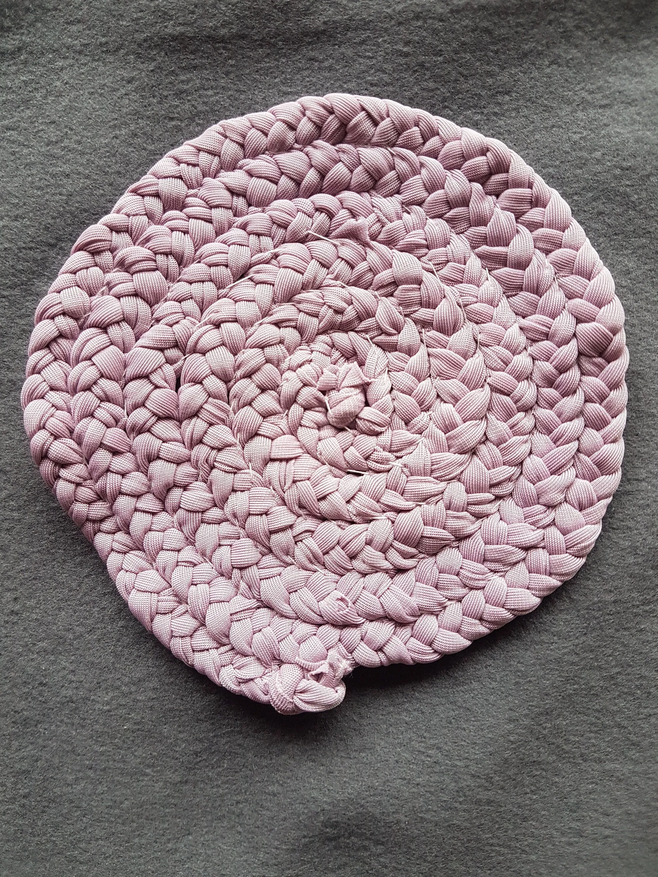 Handmade Coaster Dusky Pink